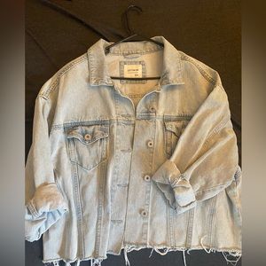 Distressed Jean Jacket